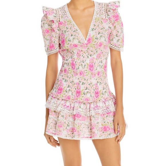 LoveShackFancy Women’s Rena Dress - Picture 1 of 3